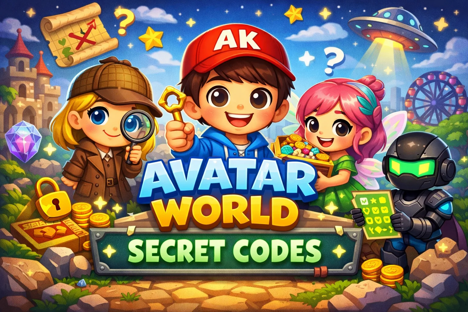 Avatar world Secret Codes