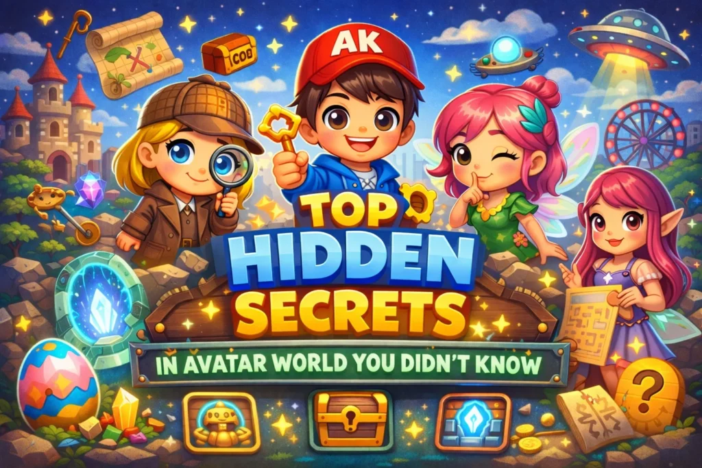 top secrets of avatar world